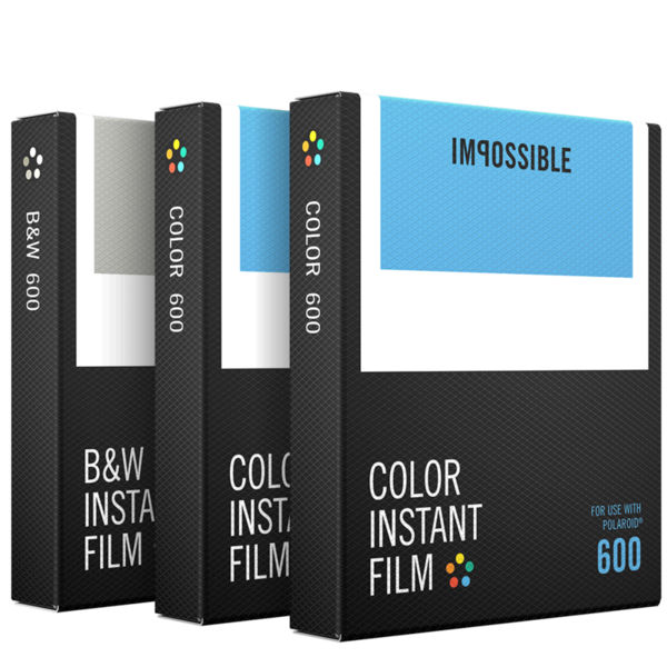 Image of 1x3 Impossible film voor 600 (2x color, 1x b&w)