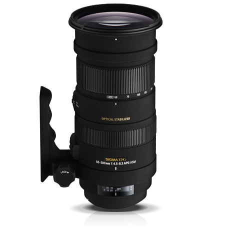 Image of Sigma 50-500mm F/4.5-6.3 APO DG OS HSM Nikon