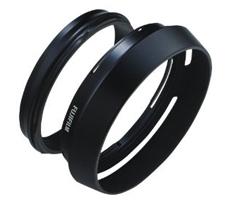 Image of Fuji Lens Hood With Adapter Ring For X100 Black
