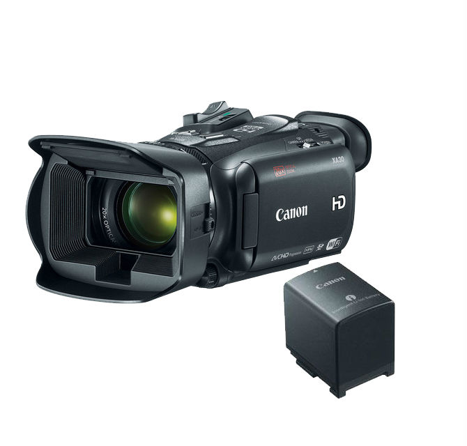 Image of Canon XA30 Pro Camcorder Power Kit