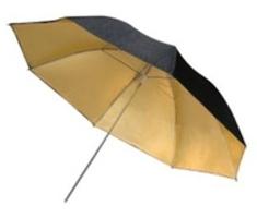 Image of Bresser SM-01 paraplu goud/ zwart 101cm