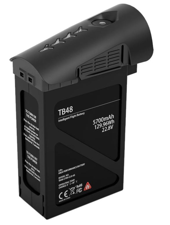 Image of DJI Inspire 1 Optional TB48 Smart Battery 5700mAh Black
