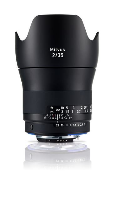 Image of Carl Zeiss 35mm f 2 Milvus - ZF.2 - Nikon