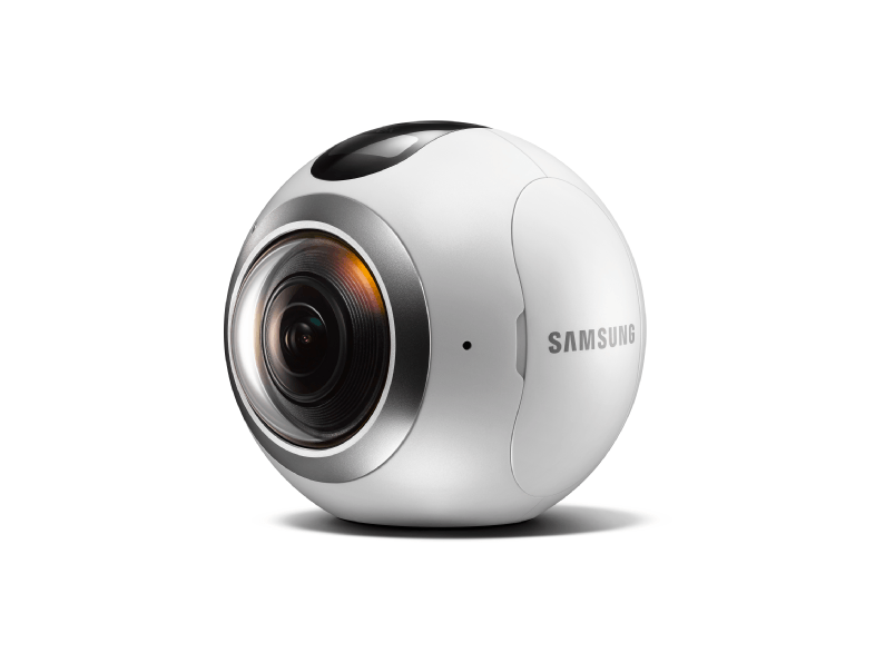 Image of Actioncam Samsung Gear360 40-28-3176 360Â°, Full-HD, Spatwaterdicht