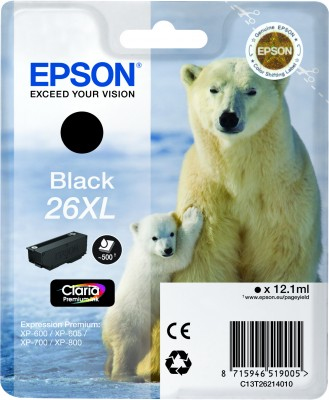 Image of Epson 26XL zwart