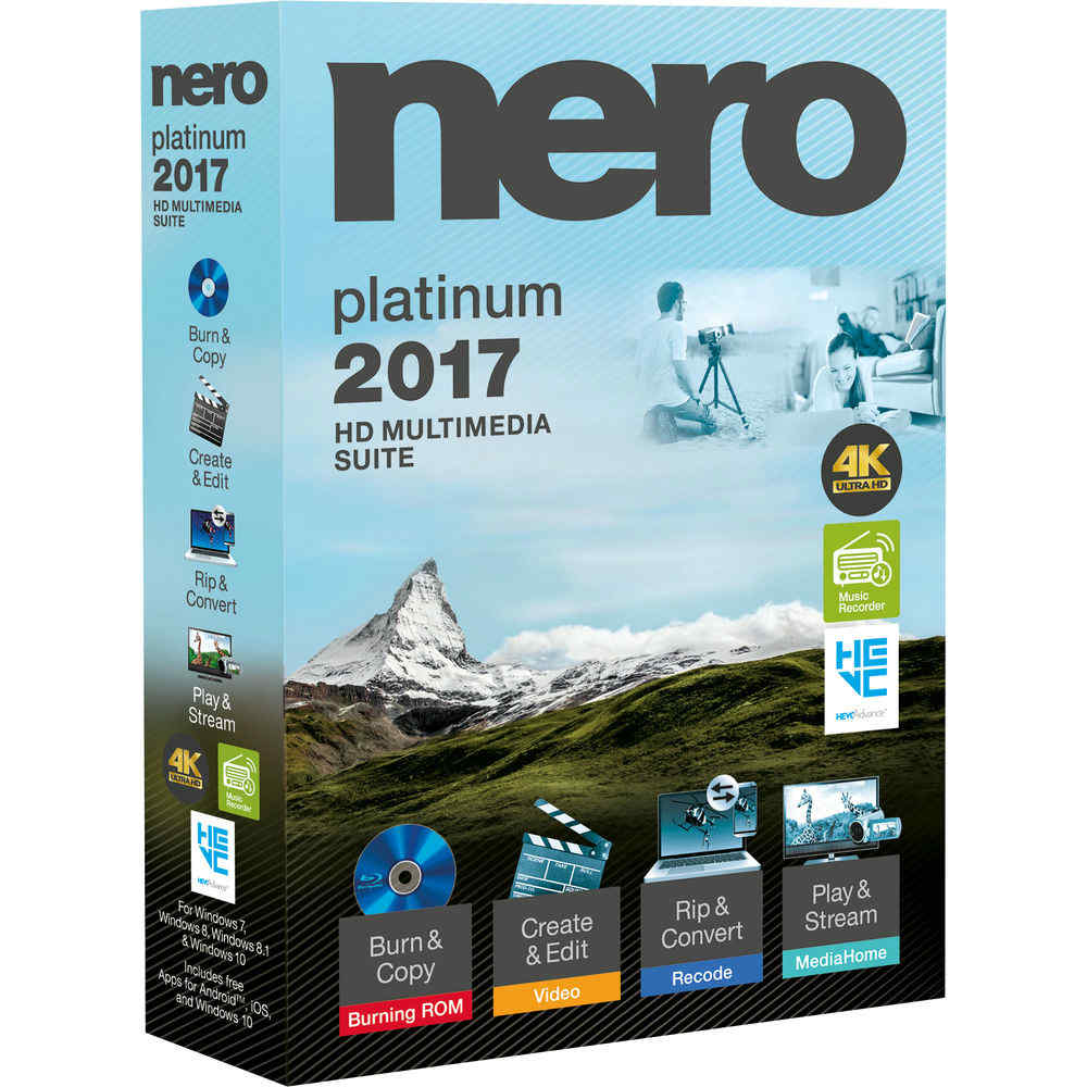 Image of Corel Nero 2017 Platinum (Win) NL/EN