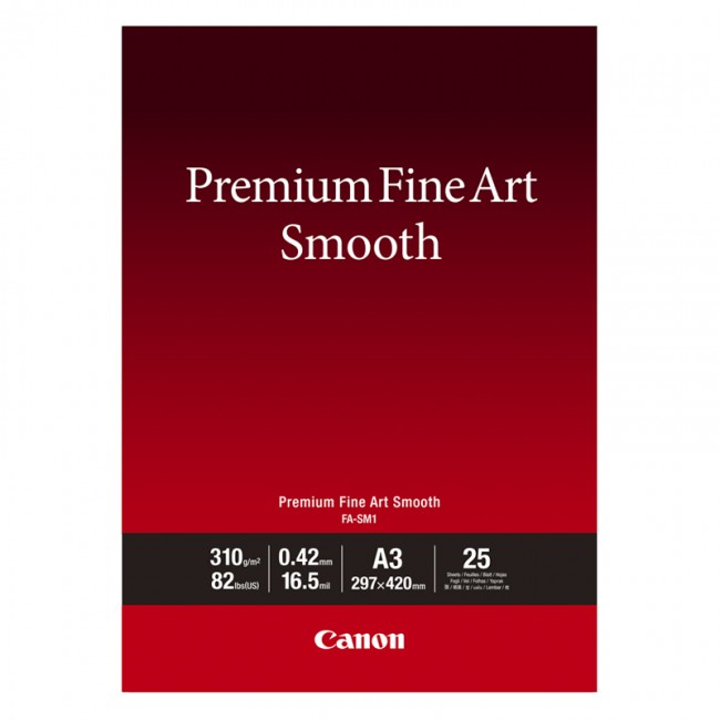 Image of Canon FA-SM 1 Premium FineArt Smooth A 3, 25 vel, 310 g