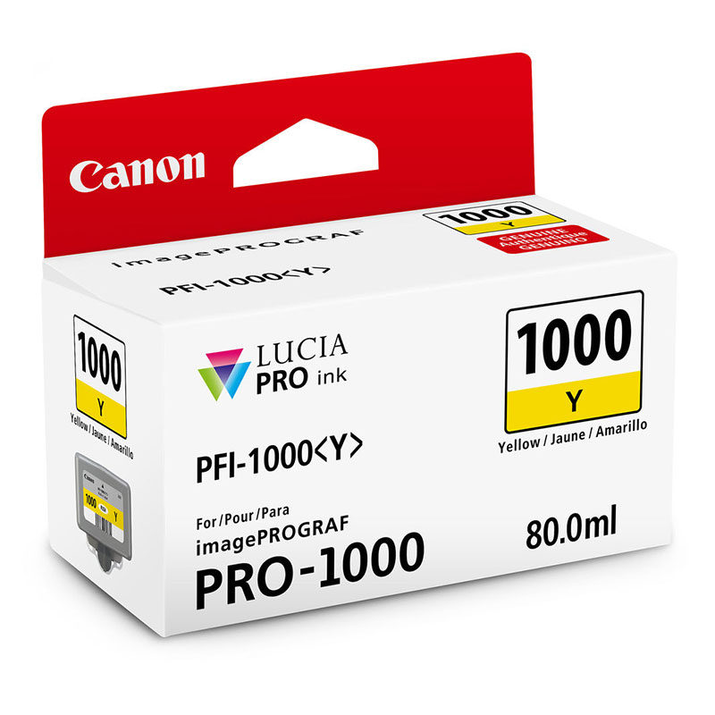Image of Canon Cartridge PFI-1000Y (geel)