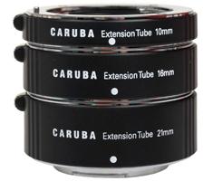 Image of Caruba Extension Tube set Olympus Micro 4/3 - Serie Chroom