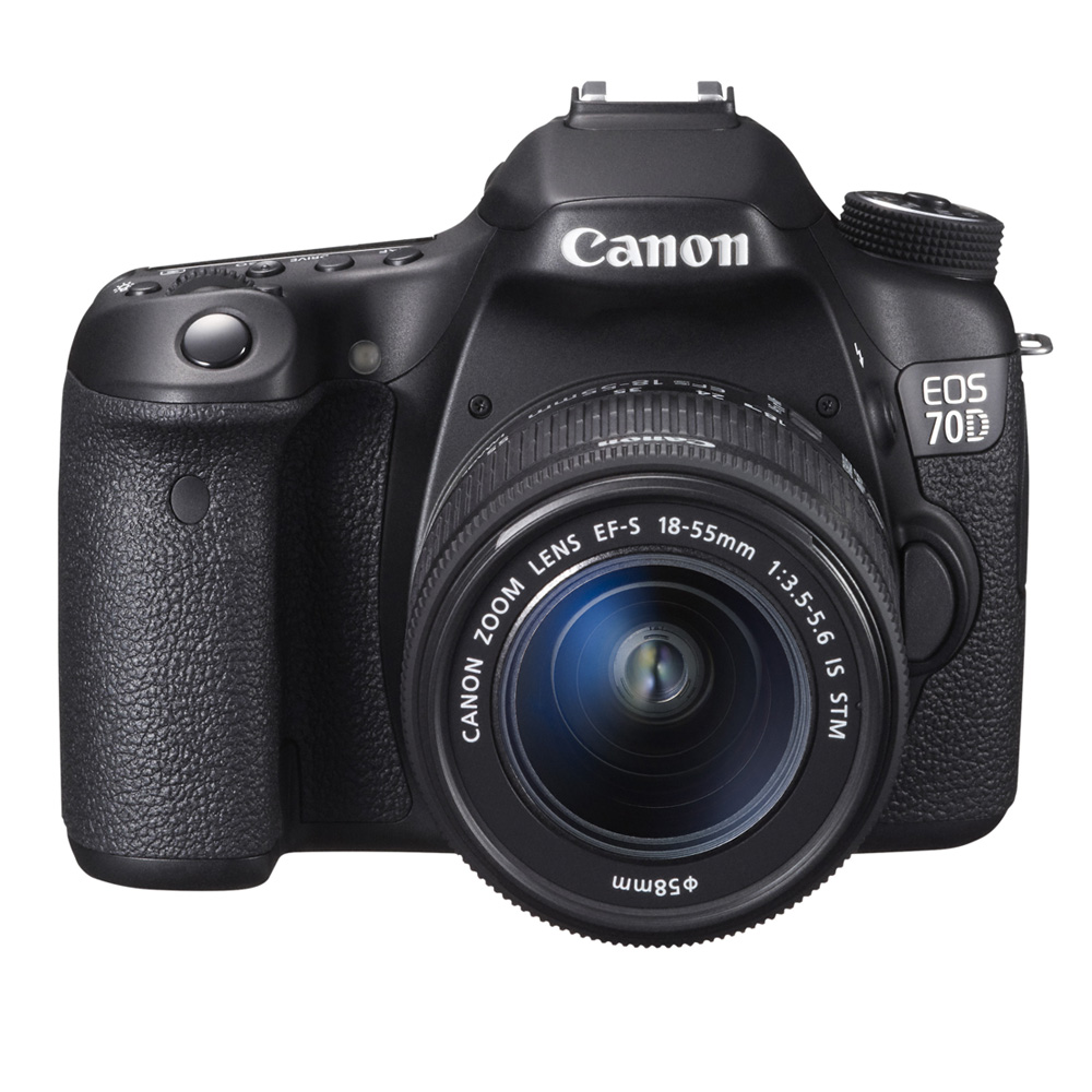 Image of Canon Camera Kit EOS 70D 20.2 Megapixel + 18-55mm