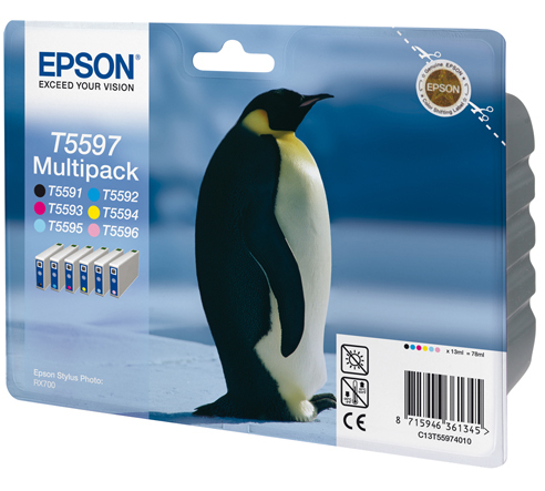 Image of Epson ink cartridge Multi Pack T 559 T 5597