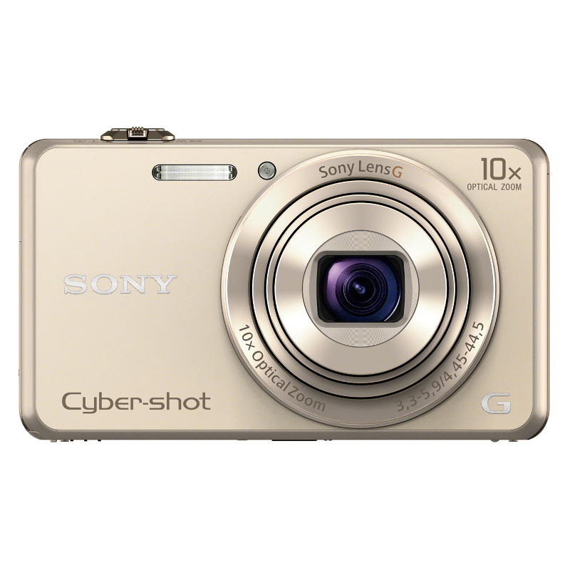 Image of Sony Cyber-Shot DSC-WX220N Digitale camera 18.2 Mpix Goud Full-HD video-opname, WiFi