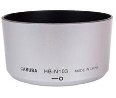 Image of Caruba HB-N103 Sunhood Zilver voor Nikkor VR 10-30mm