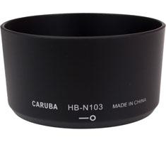 Image of Caruba HB-N103 Sunhood Zwart voor Nikkor VR 10-30mm