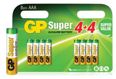 Image of 24A Super Alkaline 8x AAA Multipack