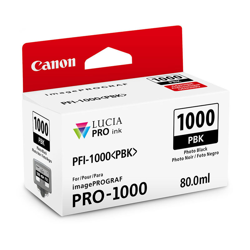 Image of Canon Cartridge PFI-1000MBK (mat zwart)