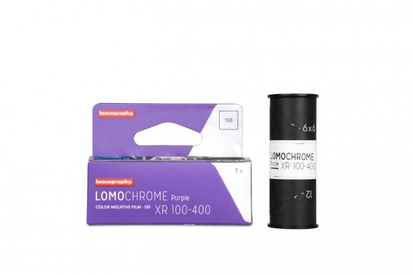 Image of Lomography LomoChrome Purple XR 100-400/120 ASA Single Pack