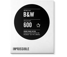 Image of Impossible Black & White film Polaroid 600 Round Frame