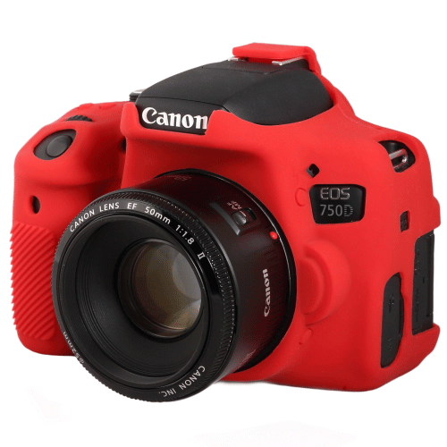 Image of easyCover Cameracase Canon 750D red