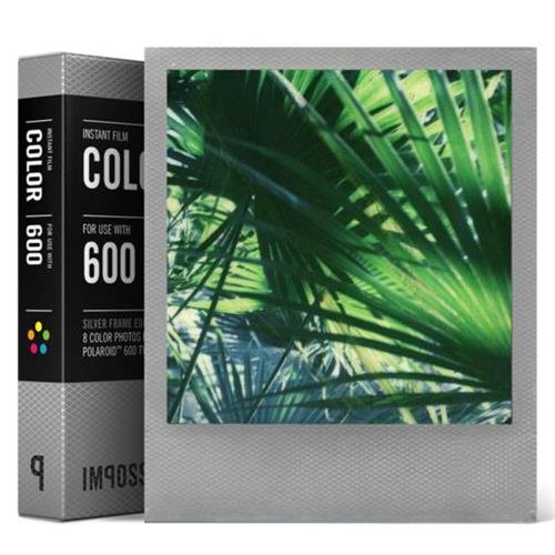 Image of Impossible Color Film for Polaroid 600 Silver Frame