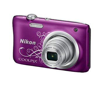 Image of Nikon Coolpix A100 Digitale camera 20.1 Mpix Violet Full-HD video-opname