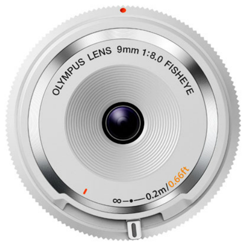 Image of Olympus 9mm F/8.0 fisheye body cap lens wit