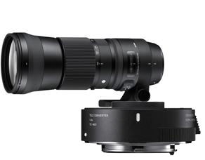 Image of Sigma 150-600mm F/5-6.3 DG OS HSM Contemporary Nikon + TC-1401 (1.4x) Teleconverter