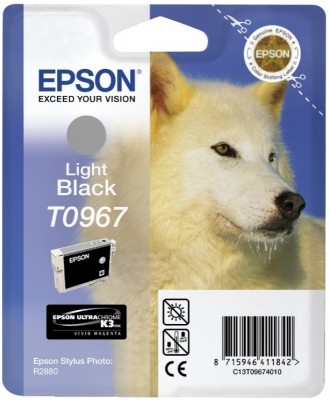 Image of Epson inkcartridge T09674010 licht black