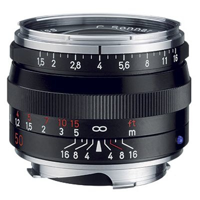 Image of Carl Zeiss C Sonnar T* 1,5/50 ZM, black