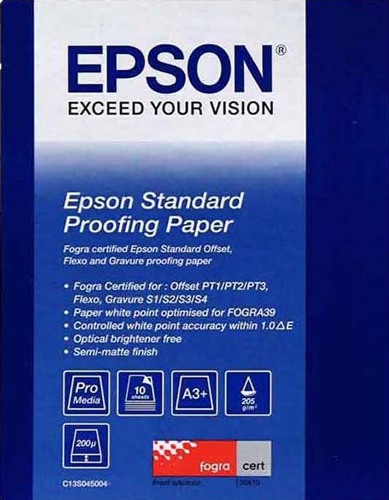 Image of Epson S045006 Standard Proofing Paper A2 205g 50 vel