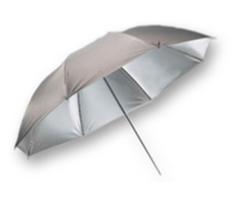 Image of Bresser SM-04 paraplu wit/zilver 109cm