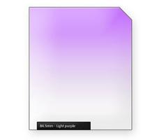 Image of 84dot5mm 84.5mm light purple kleurverloopfilter classic