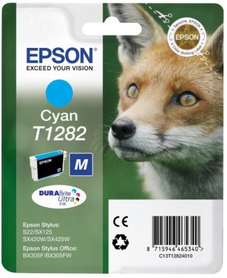 Image of Epson inktpatroon Cyan T1282 DURABrite Ultra Ink