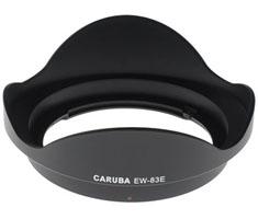 Image of Caruba EW-83E zonnekap voor de Canon EF-S 10-22mm, EF 17-40mm L