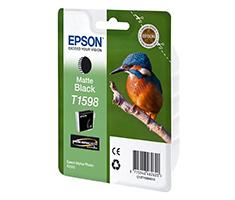 Image of Epson Cartridge Ijsvogel T1598 blister (mat zwart)