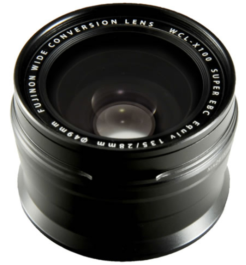 Image of Fuji WCL-X100 Wide Angle Lens Black