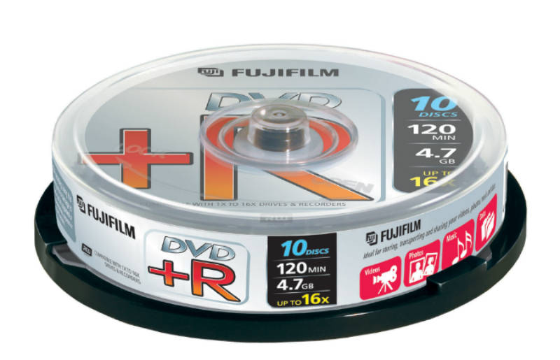 Image of Fuji DVD+R 10 Spindle