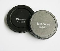 Image of Pixel Lens Rear Cap MC-22B + Body Cap MC-22L voor Micro Four