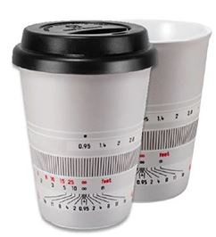 Image of Leica 96699 Coffee Mug Noctilux-m 50, Silver