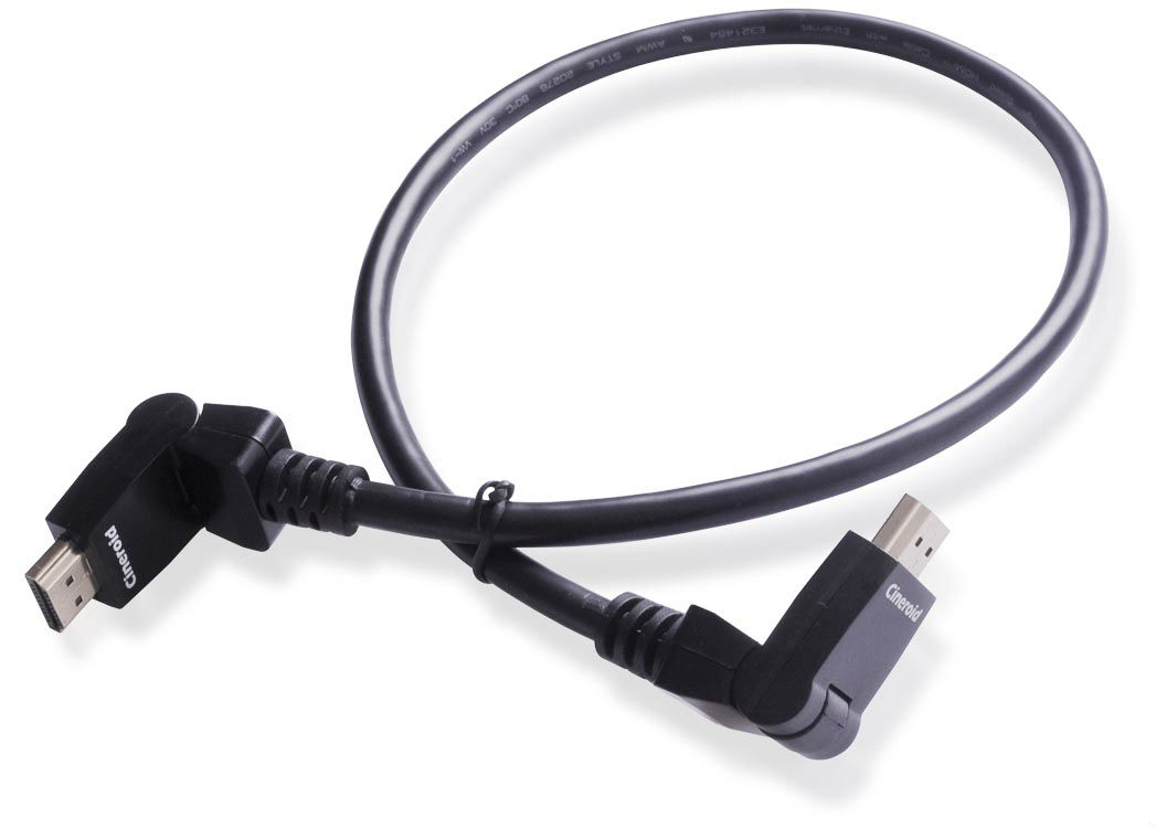 Image of Cineroid HDMI A type kabel 180 graden 50cm (HATN05ATN)