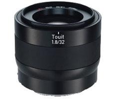 Image of Carl Zeiss Touit 32mm f/1.8 E-Mount objectief