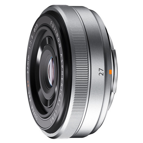 Image of Fuji XF 27mm f 2.8 - Silver pancake - X-Serie