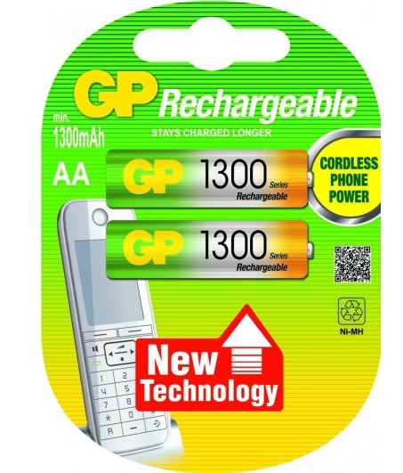 Image of GP AA Oplaadbaar batterijen 2 stuks