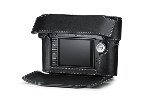 Image of Leica Ever Ready Case M-P (TYP 240) Small Front zwart