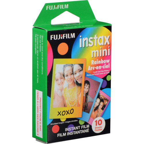 Image of Fujifilm Instax Color Films Mini (10) Rainbow