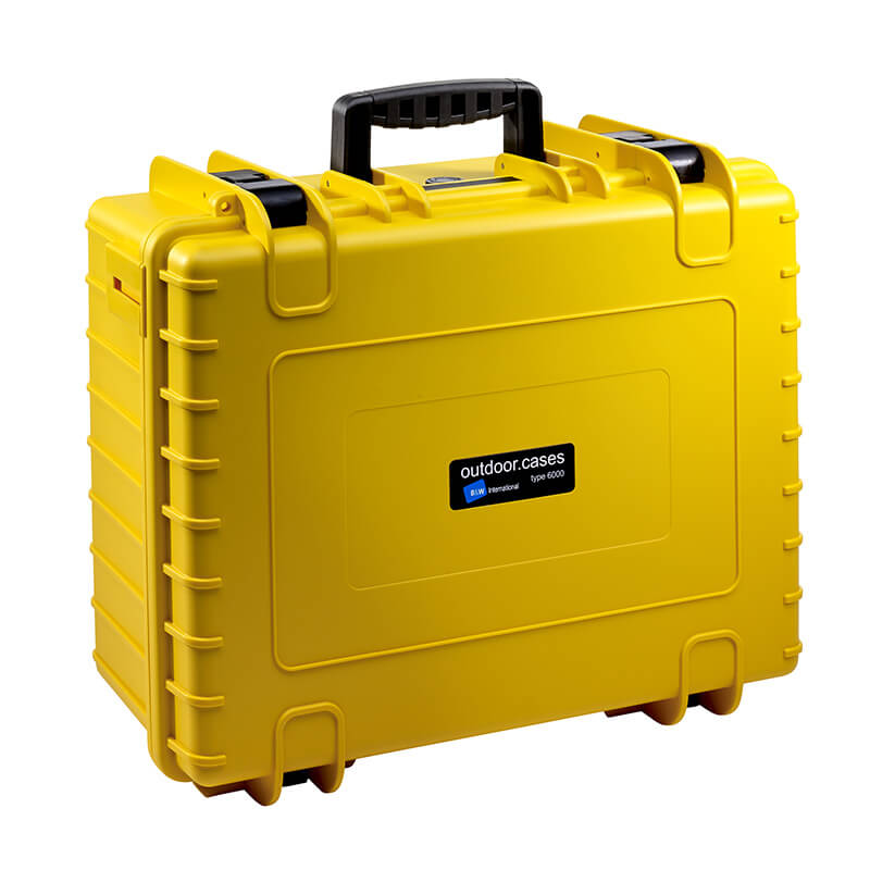 Image of B&W coptercase type 6000 yellow + plukschuim voor DJI Phantom 3