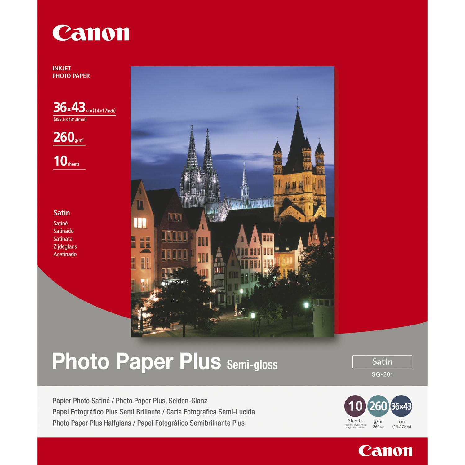 Image of Canon Paper Photo Sg201 14X17In