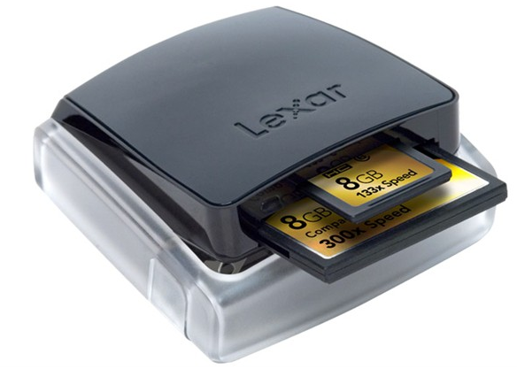 Image of Lexar Professional USB 3.0 UDMA CF/SD Reader