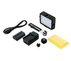 Image of Falcon Eyes LED Lamp Set Dimbaar DV-126DB-K incl. Accu