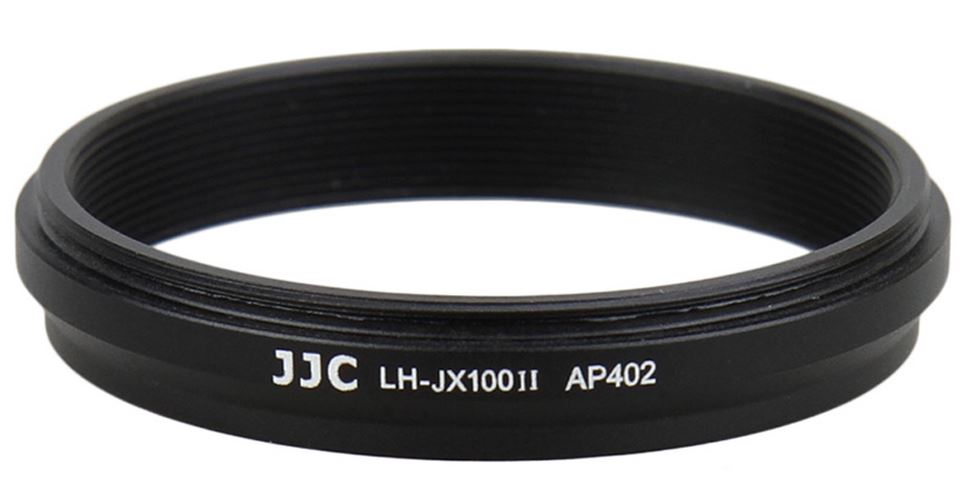 Image of JJC LH-JX100II Fuji Zonnekap - zwart